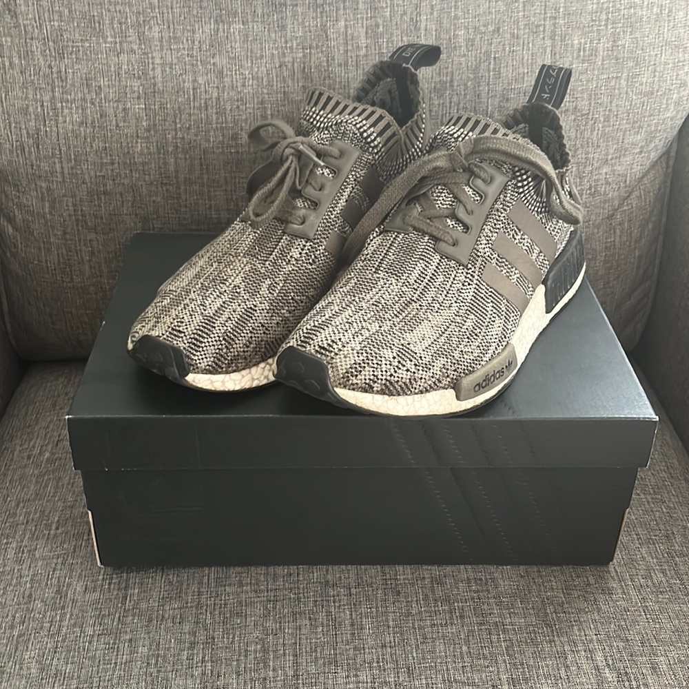 Mens Adidas NMD_R1 in Sesame Branch
